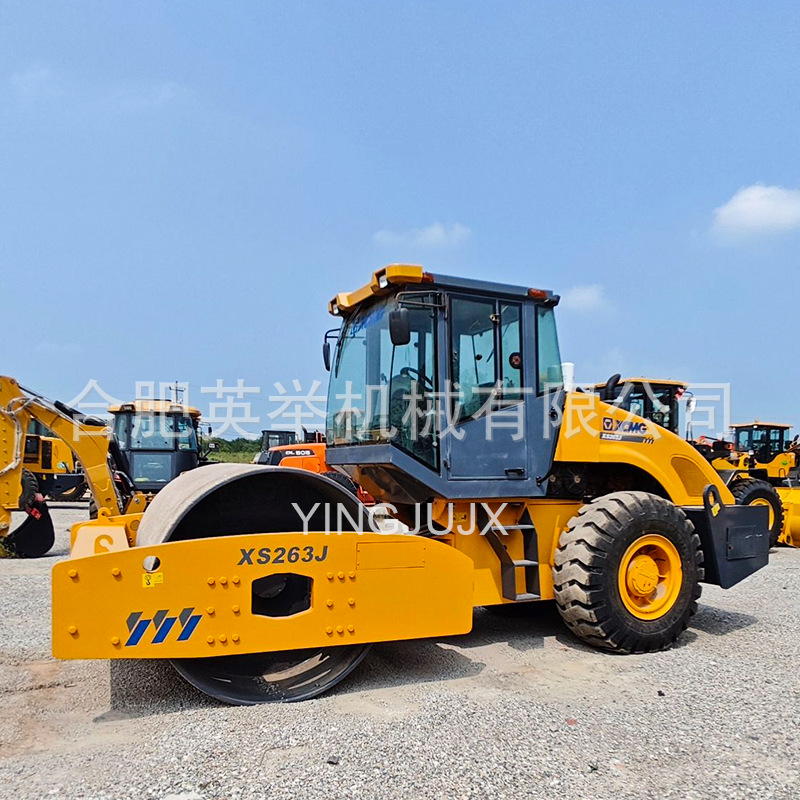 Buca XCMG 3 toneladas XCMG 14 toneladas XCMG 18 toneladas XCMG 22 toneladas XCMG 26 toneladas rodillo vibratorio rodillo de goma