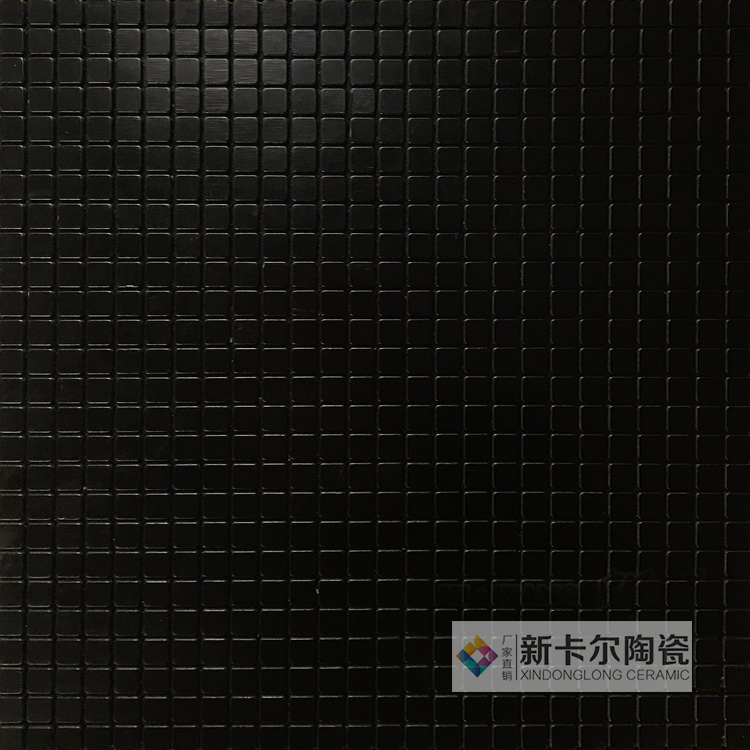 10 블랙 브러시드 - 접착식 뒷면 포함