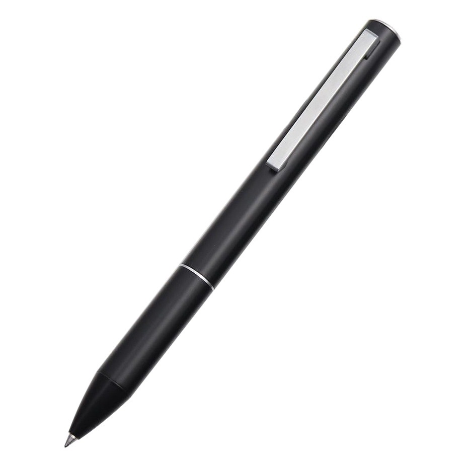 Business office Metal Ballpoint Pen wholesale black frosted rotating neutral pen fashion sense oil pen can be printed LOGO