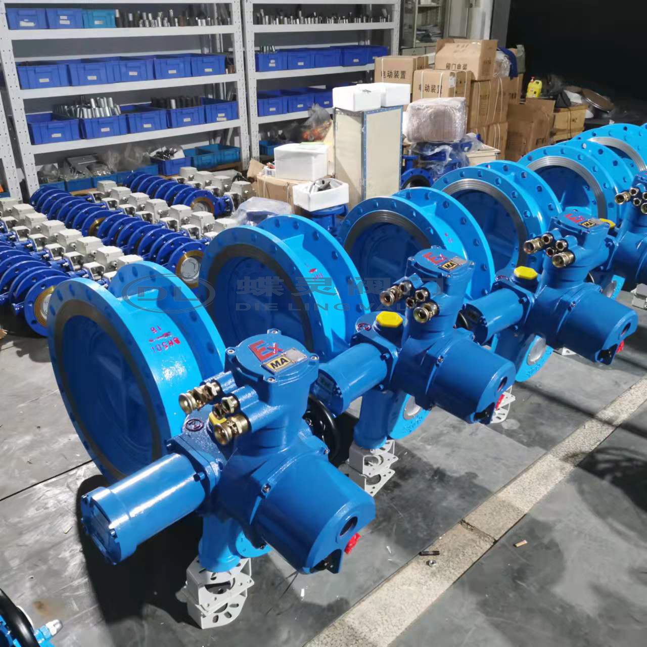 WSD943H-16矿用一体式瓦斯专用电动蝶阀 DN100煤矿用瓦斯专用阀