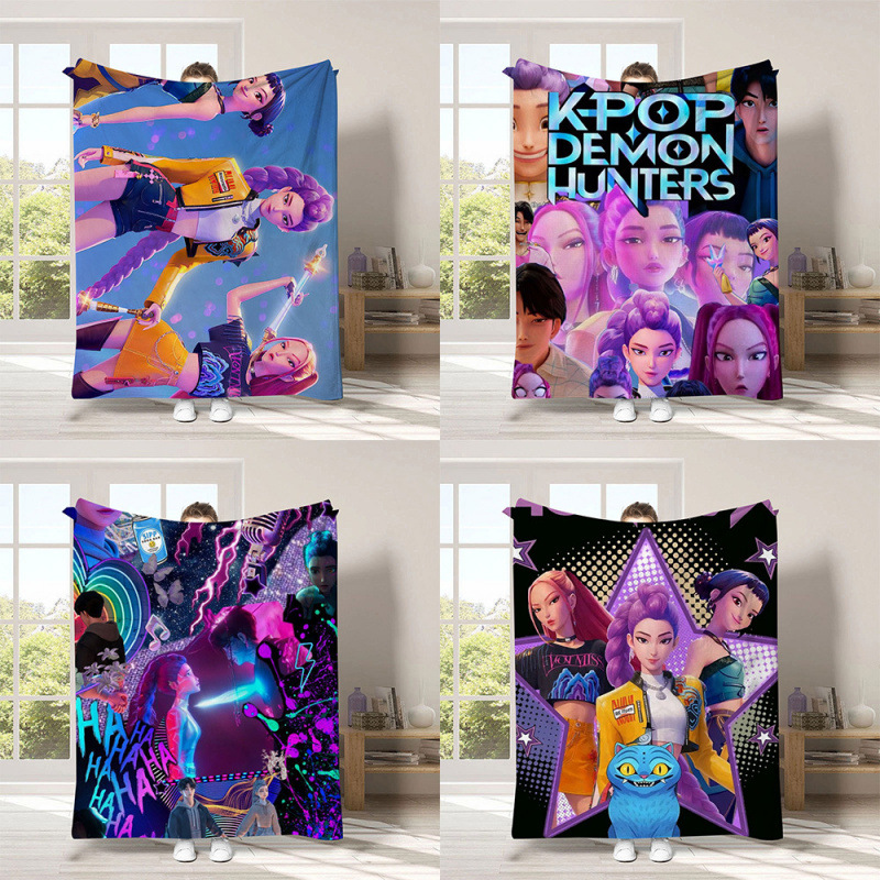 Explosiones transfronterizas de caza de brujas mantas de franela de comercio exterior Amazon mantas de cama gruesas mantas