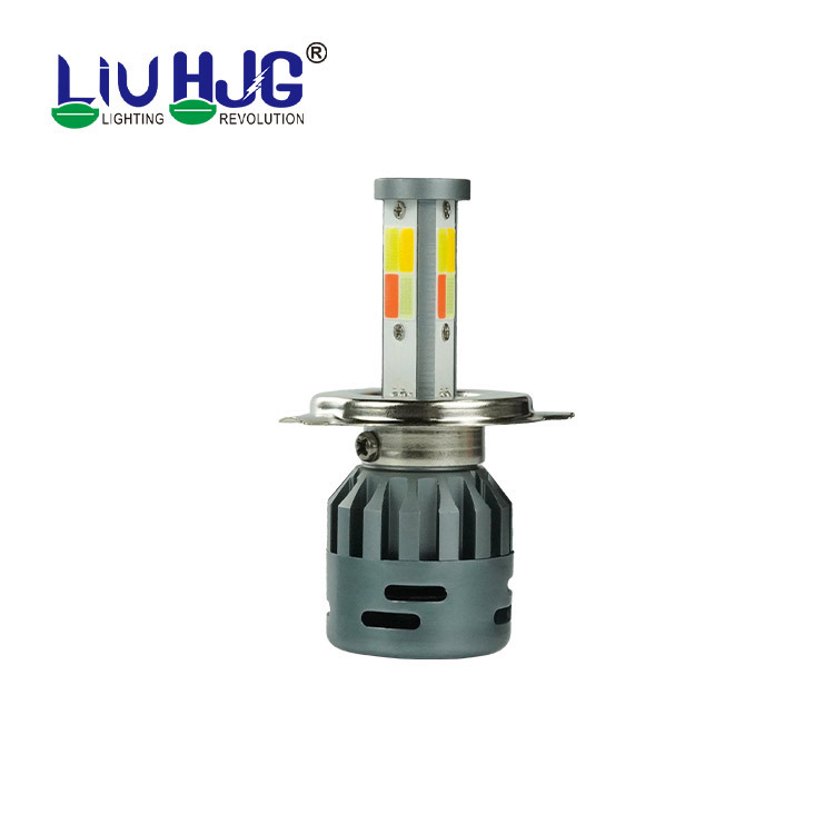 Motorcycle Led Headlight, Universal Model for Electric Vehicles, Modified Built-In Headlight M3 Three-Sided Lighting Six-Sided M6