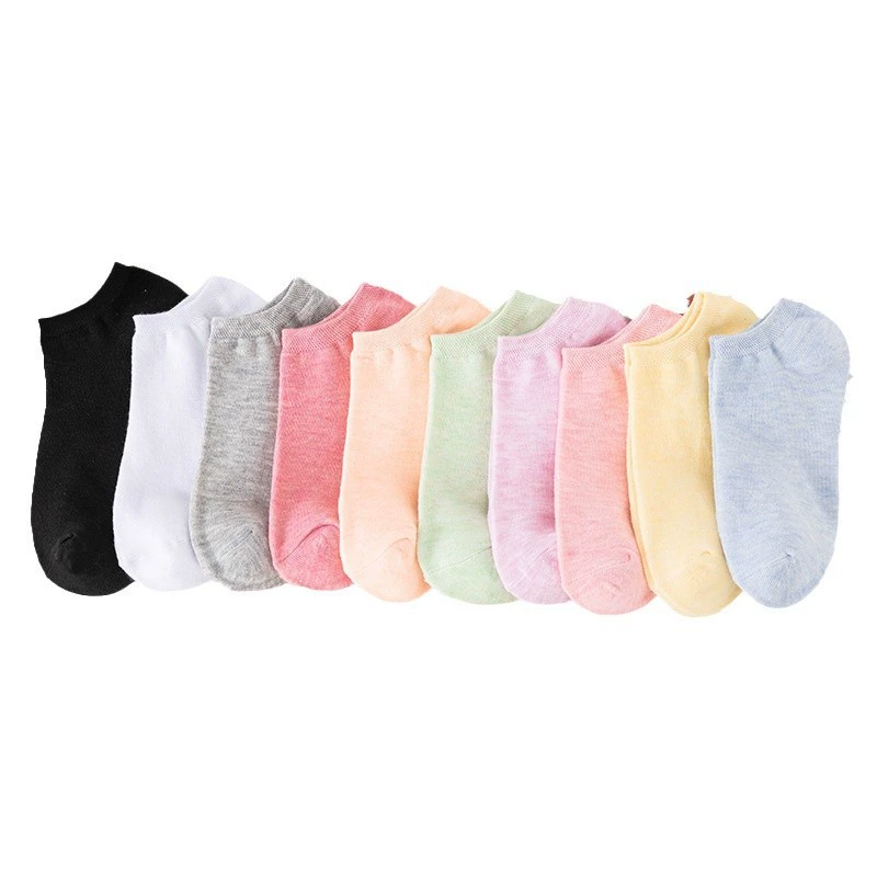 (Cross-border trading), solid breathable socks, absorbs sweat and smell