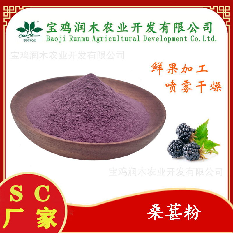 桑葚果粉 水溶性 桑葚浓缩粉 量大优惠 SC工厂现货 固体饮料原料