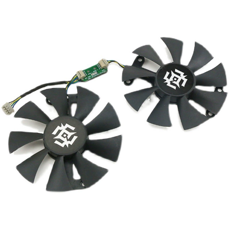 Вентилятор охлаждения видеокарты для ZOTAC/Palit GTX 1050/1050Ti/1060 X-GAMING GA91S2H