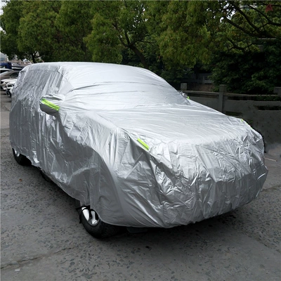 Car waterproof car clothing polyester taffeta 210T car cover sunscreen waterproof snow dust windproof car cover manufacturers