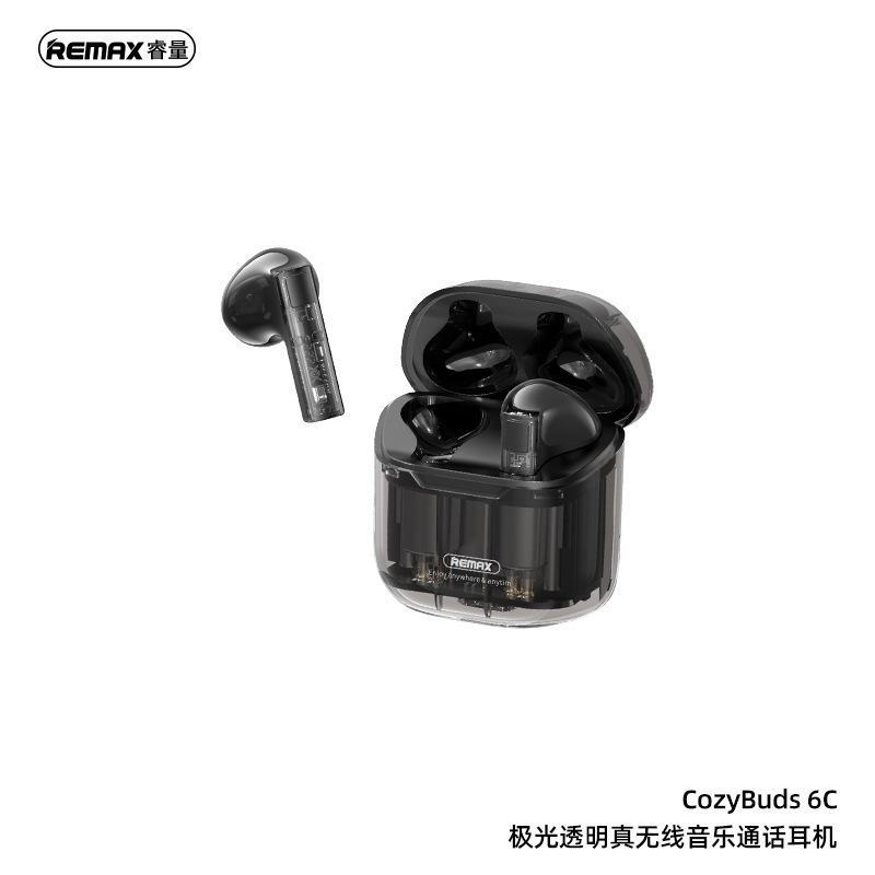REMAX 透明マシンワイヤレス Bluetooth ヘッドセットノイズリダクションイヤフォン tws ヘッドセットゲーム低遅延長いバッテリー寿命|undefined