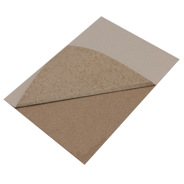 1.5mm950g cartón gris a4 cartón duro carpeta portátil portada dura álbum de fotos personalizado papel de papel gris