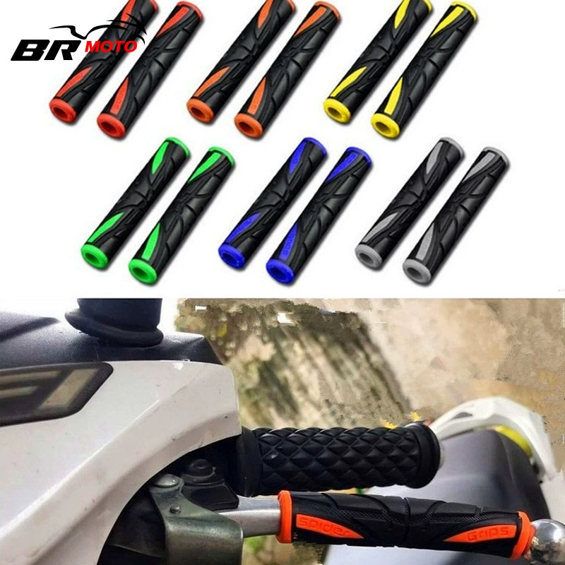 Внедорожный мотоцикл модифицированный рог ручка резиновый призрак электрический автомобиль универсальный тормоз противоскользящие чехол
