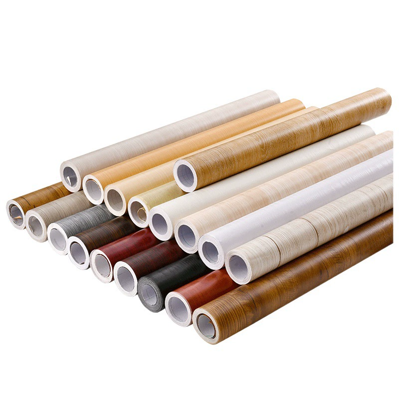 Обои под дерево самоклеящиеся водонепроницаемые влагостойкие шкафы деревянные дверные шкафы настольные имитация дерева наклейки для ремонта старой мебели