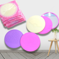 Mirror Metal Mirror Korean Version Makeup Mirror Portable Mini Mirror Student Mirror