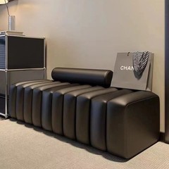 入户门口换鞋凳新款小户型客厅家用设计师长条沙发凳创意个性长凳