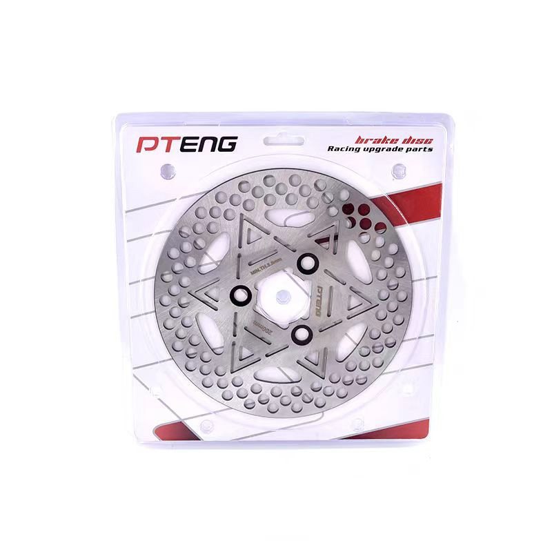 PTeng刹车盘220mmPT飞机盘7.0/5.7小牛NXT九号MZ NZ FZ改装飞机盘|undefined