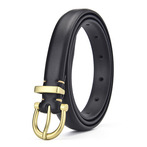 Ladies Belt Needle Fastener Fine Belt Korean Version Student Casual Simple Slimming Jeans Dress