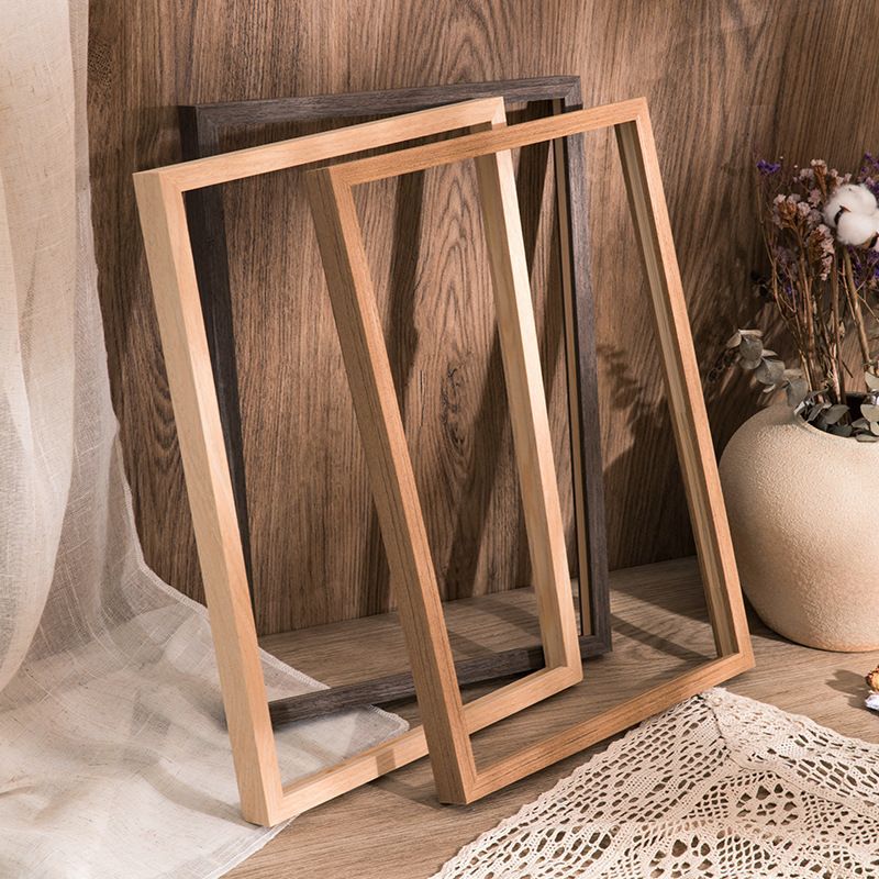 Oil Painting Frame Digital Outer Frame Mounting Vintage Solid Wood Large Advertising Picture Frame Poster Frame Wall Hanging Texture Painting Solid Wood