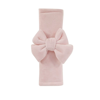 New Car Seatbelt Shoulder Pads, Cute Cartoon Car Seatbelt Shoulder Pads, Anti-Strangling Car Seatbelt Shoulder Pads (Seat belt shoulder pad) - pink-bow-safety-belt-shoulder-pads