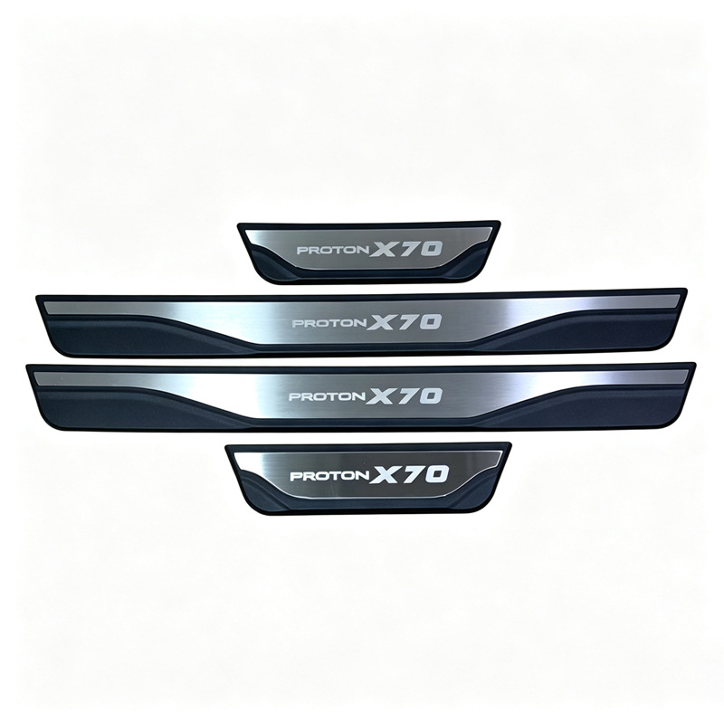 Proton X50/X70/S70 welcome pedal, Proton modified door sill strip, plastic trunk guard trim