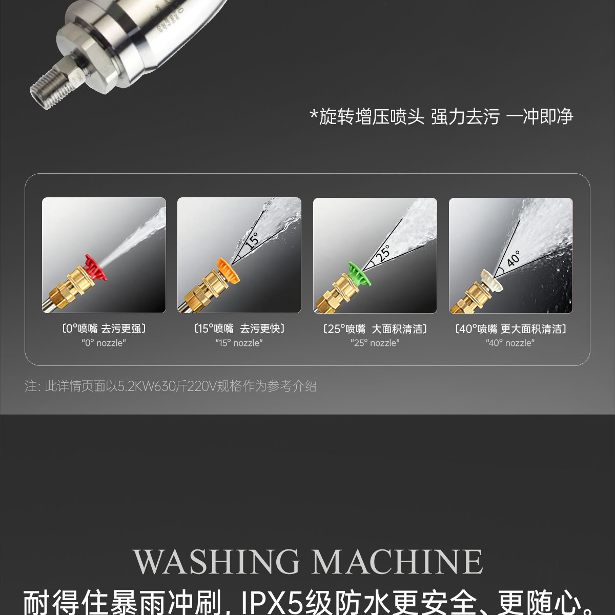 Black Cat High-Pressure Car Washer 220V Household Industrial Grade Automatic Cleaning Machine Commercial Car Wash Shop Pressure Water Gun