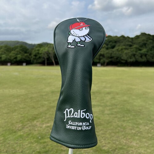 Malbon Original Fishing Hat Push Rod Wood Rod Cover Golf Club Head Cover Rod Tip Protector Hat Cover