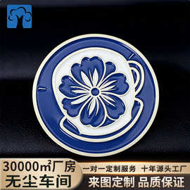 赛事徽章定制团体比赛表彰纪念章企业宣传礼品锌合金烤漆文字徽章