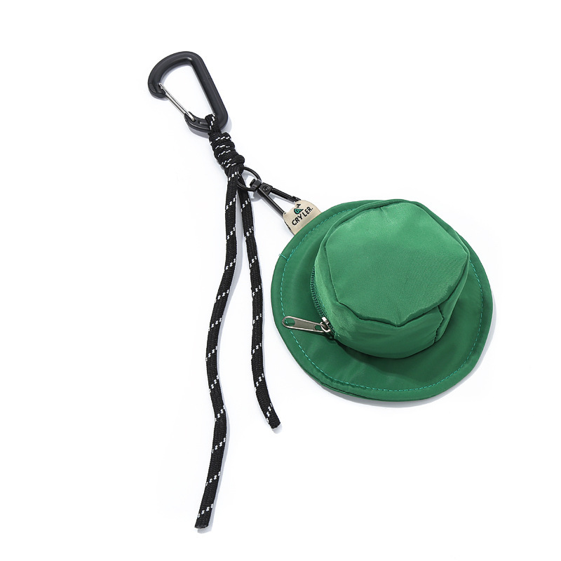 그린 미니 버킷햇 백