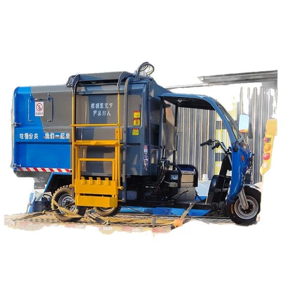 bin-mounted garbage collection vehicle, Elektrik zibil maşınları