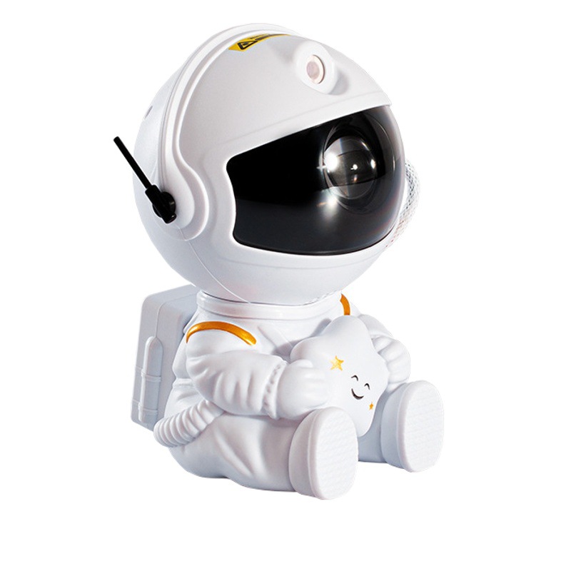 Lámpara de proyección de cielo estrellado de astronauta transfronterizo Amazon láser noche luz colorida Nebulosa dormitorio fiesta atmósfera lámpara