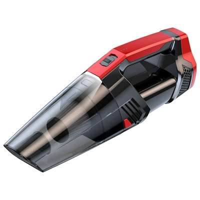 High-performance car vacuum cleaner, wireless charging, handheld, portable, high-power, strong suction, dual-use for home and car (Tozsoranlar) - 114-wireless-vacuum-cleaner-8000pa-red