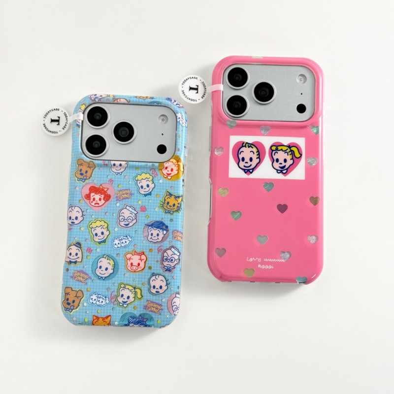 Cute Pink and Blue Harada Osamu Phone Case Suitable for Apple 17 Pro Max, New iPhone 16 Protective Cover, 15 for Women Cute Pink and Blue Harada Osamu Phone Case Suitable for Apple 17 Pro Max, New iPhone 16 Protective Cover, 15 for Women