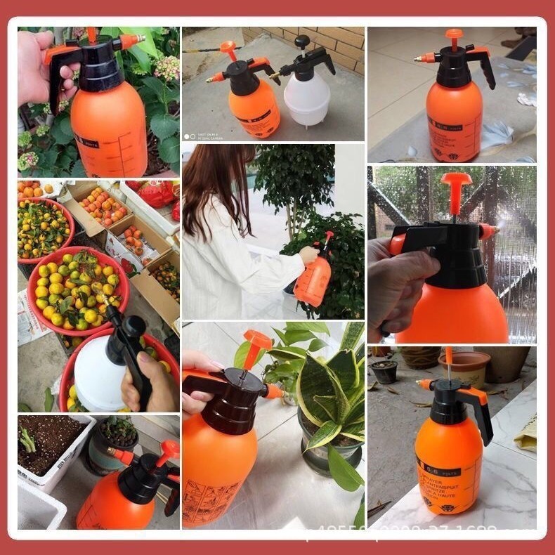 压力喷壶浇花家用园艺植物气压式喷雾瓶器消毒浇水壶洒水壶喷水壶|undefined