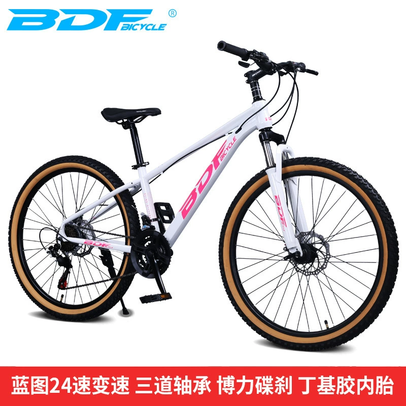 Mountain road bike with brake system for adults