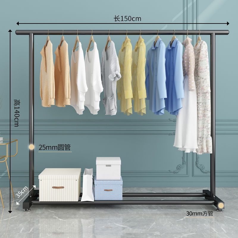 25튜브-단극 직선봉-검정색 150