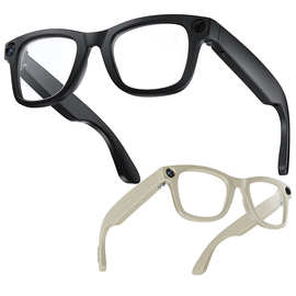 E03 AI智能眼镜拍照录像录音语音翻译AI助手唤醒图片识别800W像素