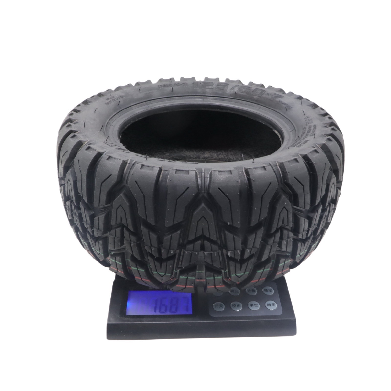 13inch Electric Vehicle Scooter Scooter Tire 125/60-7 Vacuum Tire Tuovt Wear-Resistant Tire