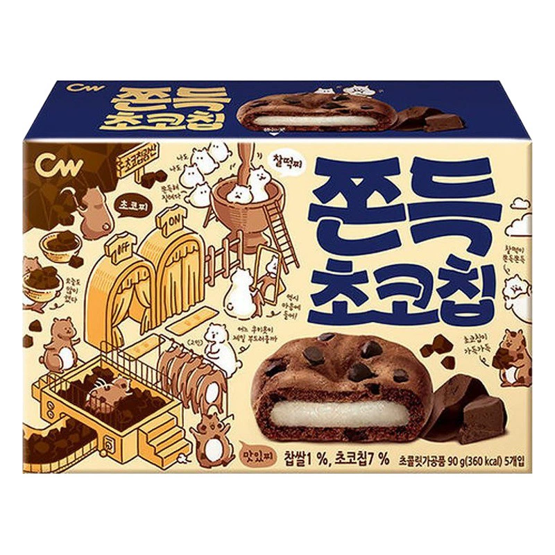 Южная Корея импортировала Qingyou шоколадный кофе цитрусовый пирог 90 г моти мягкое клейкое печенье-сэндвич популярные закуски