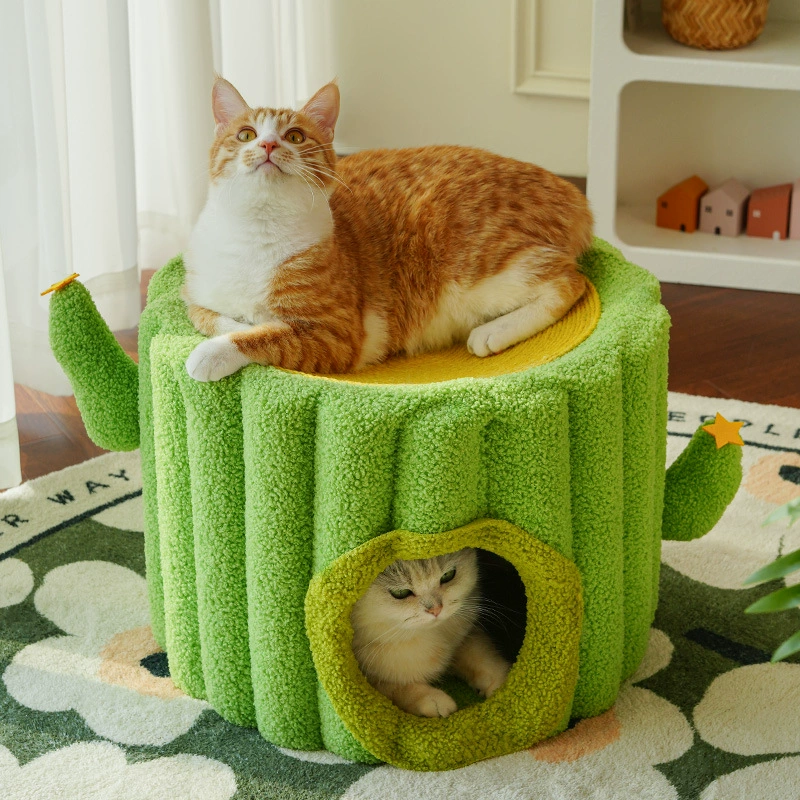 Коврик для кактусов Ковш для кошек Симпатичный кактус коврик для ковриков