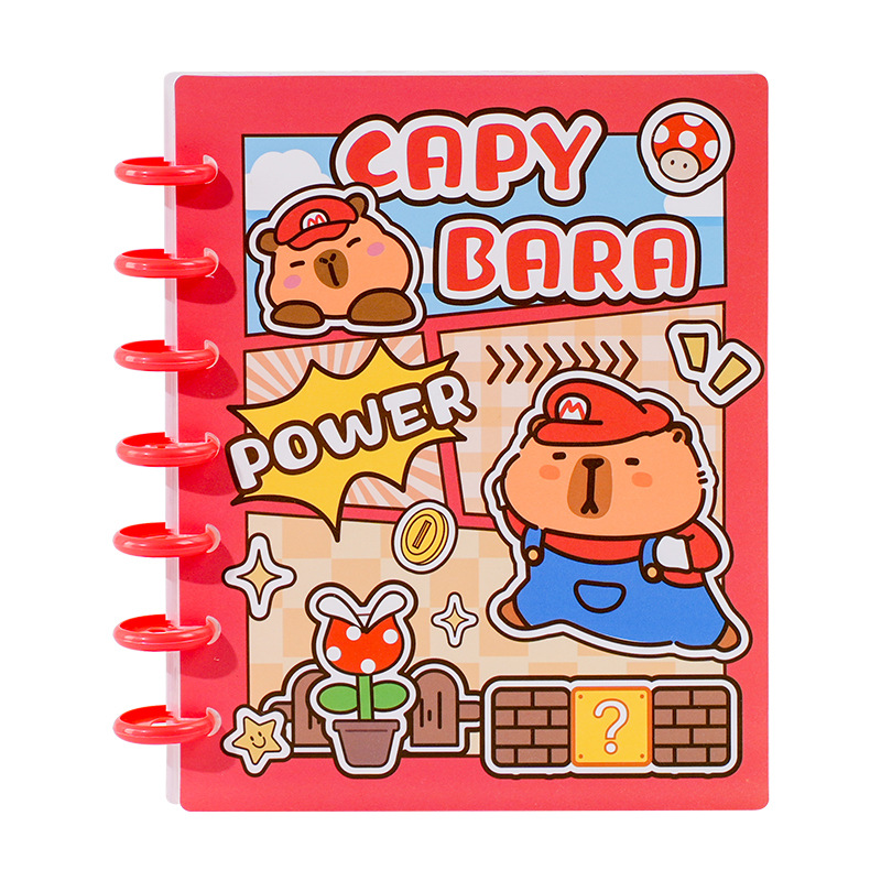 Nuevo Capibara cuatro Gong Ge álbum de tarjetas de alto valor de almacenamiento adorable álbum de búsqueda de hongos creativo álbum de fotos