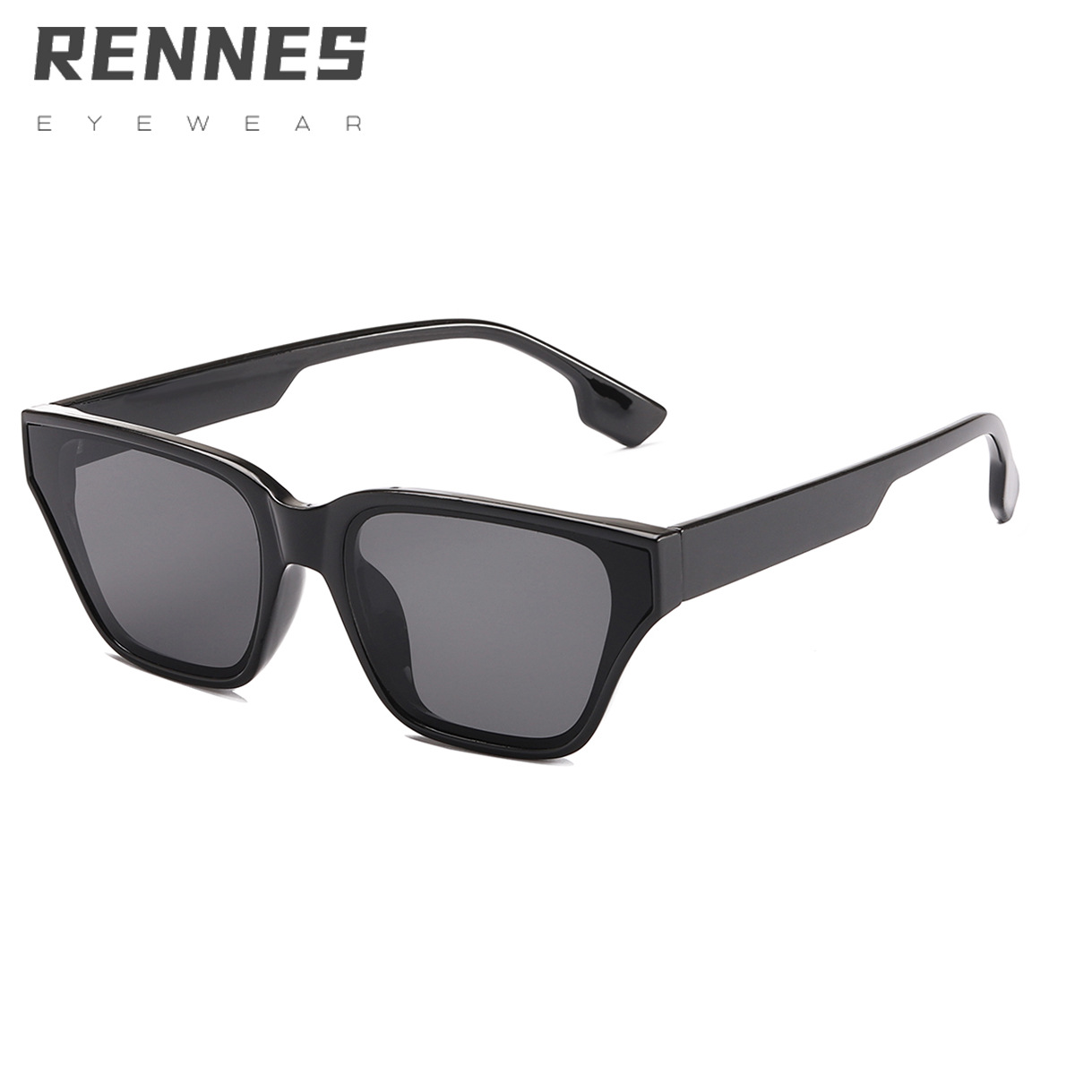 2021 nuevas gafas de sol de ojo de gato gafas de sol de moda cuadradas gafas de sol de pierna ancha transfronteriza europea y americana gafas de sol de moda