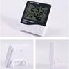 Factory direct selling HTC-1 minimalist electronic temperature and humidity meter can print logo indoor temperature and humidity meter wall wall