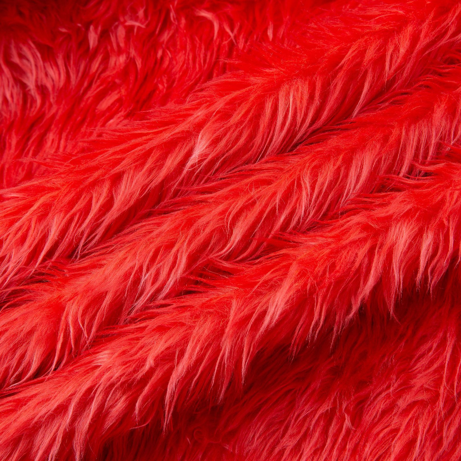 現物の3cm洗水ウサギの毛のローラー93色のおもちゃの服装の家庭用紡績の靴の材料の人造の長い毛の生えた生地の落水した毛