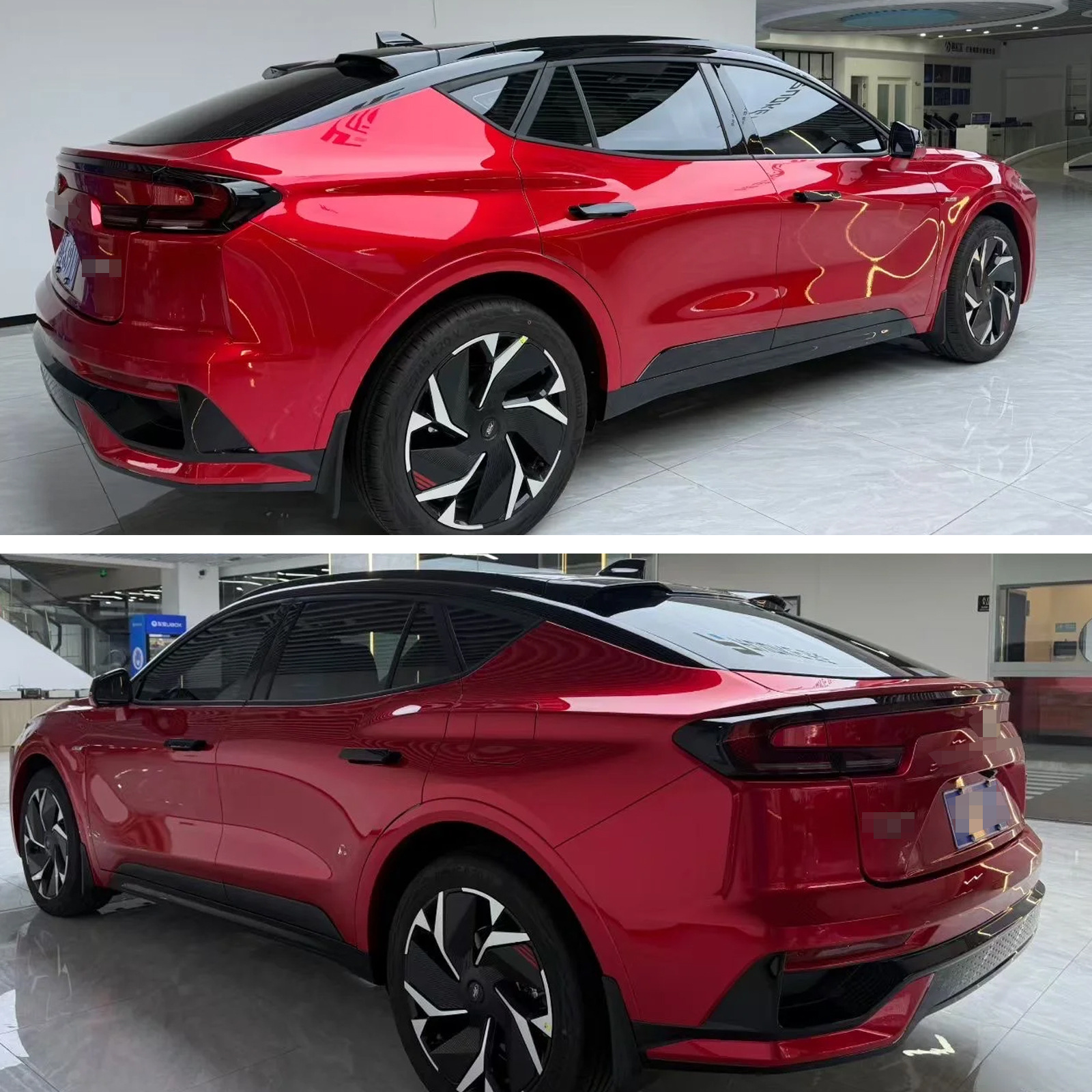 Cross-Border Supply of High-Quality Tpu Color-Changing Film Ppf Ultra-Bright Metallic Red Car Color-Changing Protective Film Anti-Scratch