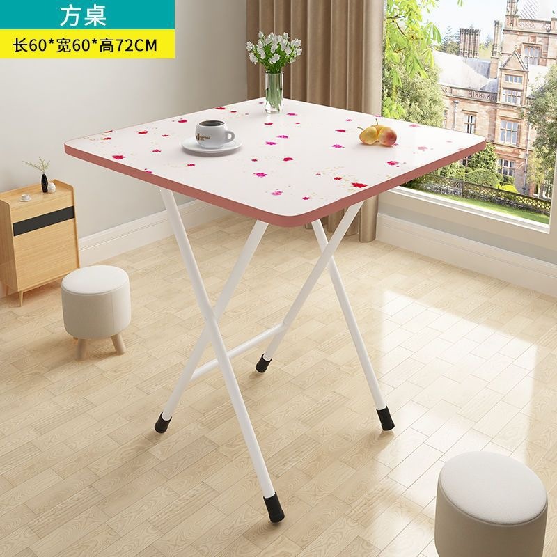Fábrica de venta directa mesa plegable mesa de comedor plegable dormitorio mesa de estudio dormitorio mesa de comedor casera mesa al aire libre