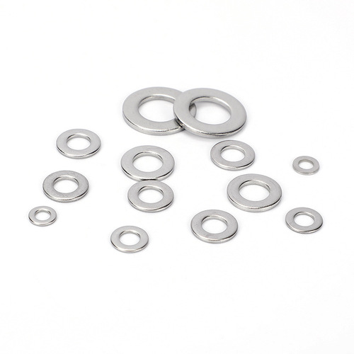 Manufacturer direct sale 304 stainless steel GB97 flat gasket flat washer for fixing enlarged gasket M4-M10
