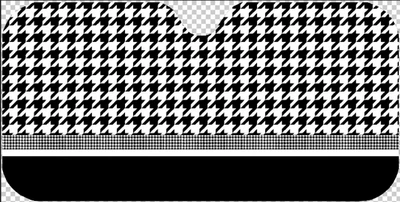 Sun shade: Insulation Sunshade Front Cartoon Bear - houndstooth-sunshade