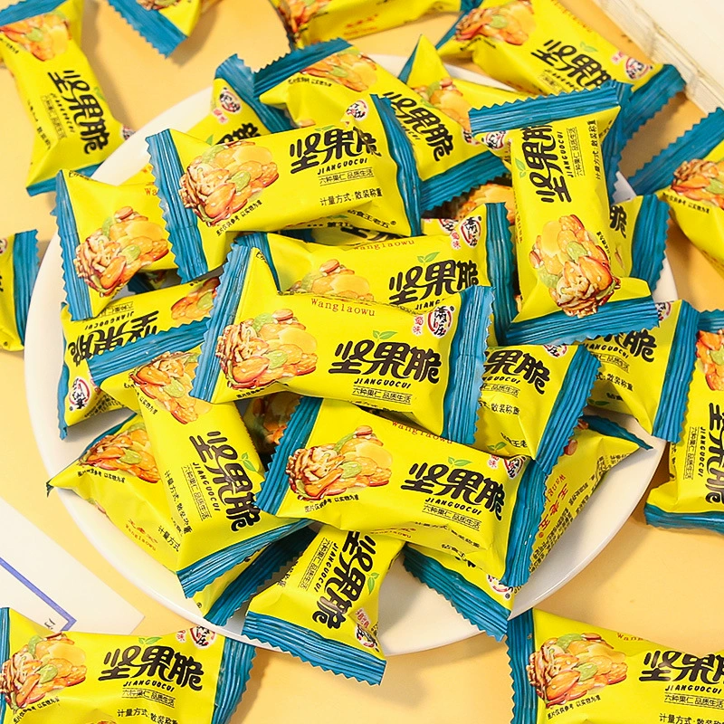 Wanglaowu nut crispy Sichuan specialty snacks, healthy snacks, bulk wedding candy, handmade peanut crisps