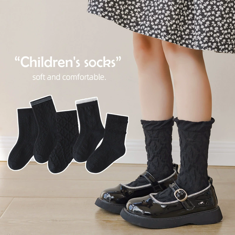  colored cute autumn children's knee socks, wholesale