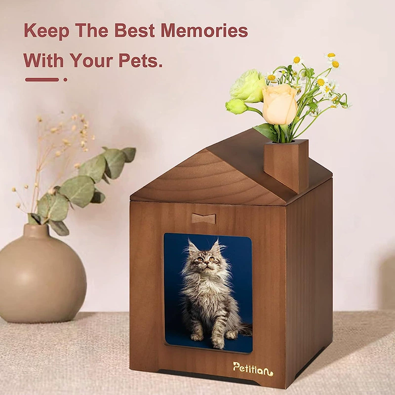 Деревянные Домашнее Животное Курны Кремация Животных Гробы Као Каунти Гроб Мемориал Танк Кошки и Собаки Гробы Курны