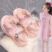 女童鞋凉鞋年新款夏季夏款儿童软底鞋子小女孩单鞋洋气公主鞋
