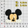 Mickey Mouse (height 4.5*width 5.4)
