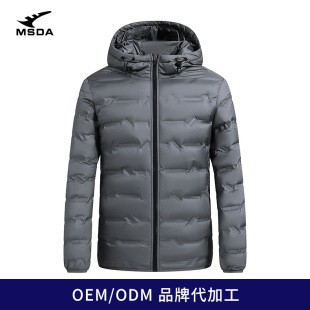 Customized down Jacket Oem Casual Short down Jacket Graphene Heating Warm Duck down Couple down Jacket